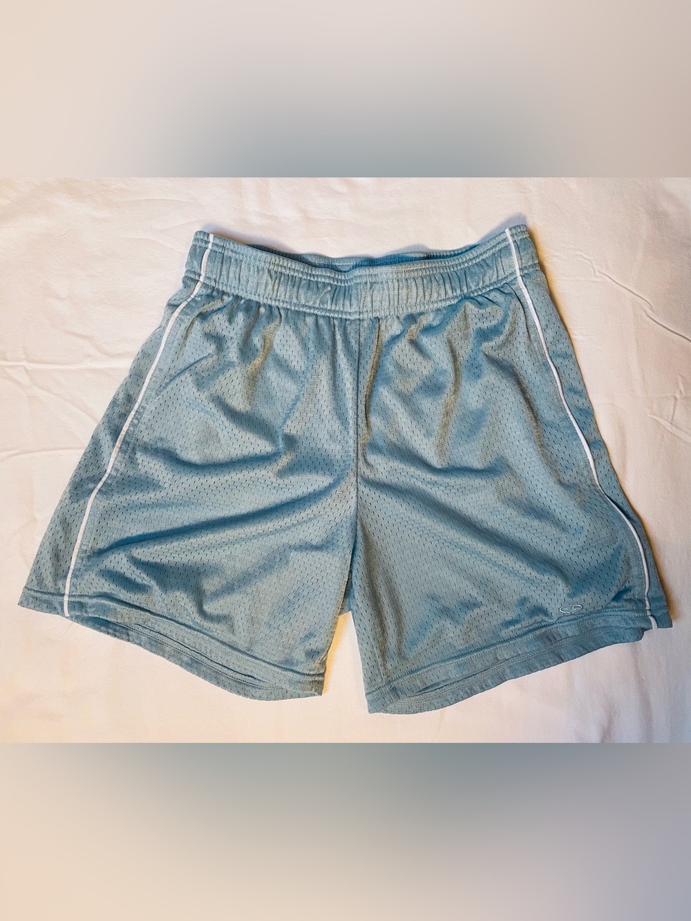C9 by Champion Blue Mesh Athletic Shorts Small Retro Y2K Drawstring
